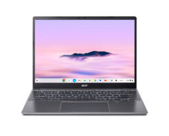 Acer Chromebook Plus 514 CBE594-2LT-TCO-351J Intel Core 3 100U 35,6 cm (14") Touchscreen WUXGA 8 GB LPDDR5-SDRAM 256 GB SSD Wi-Fi 7 (802.11be) ChromeOS US International Grijs