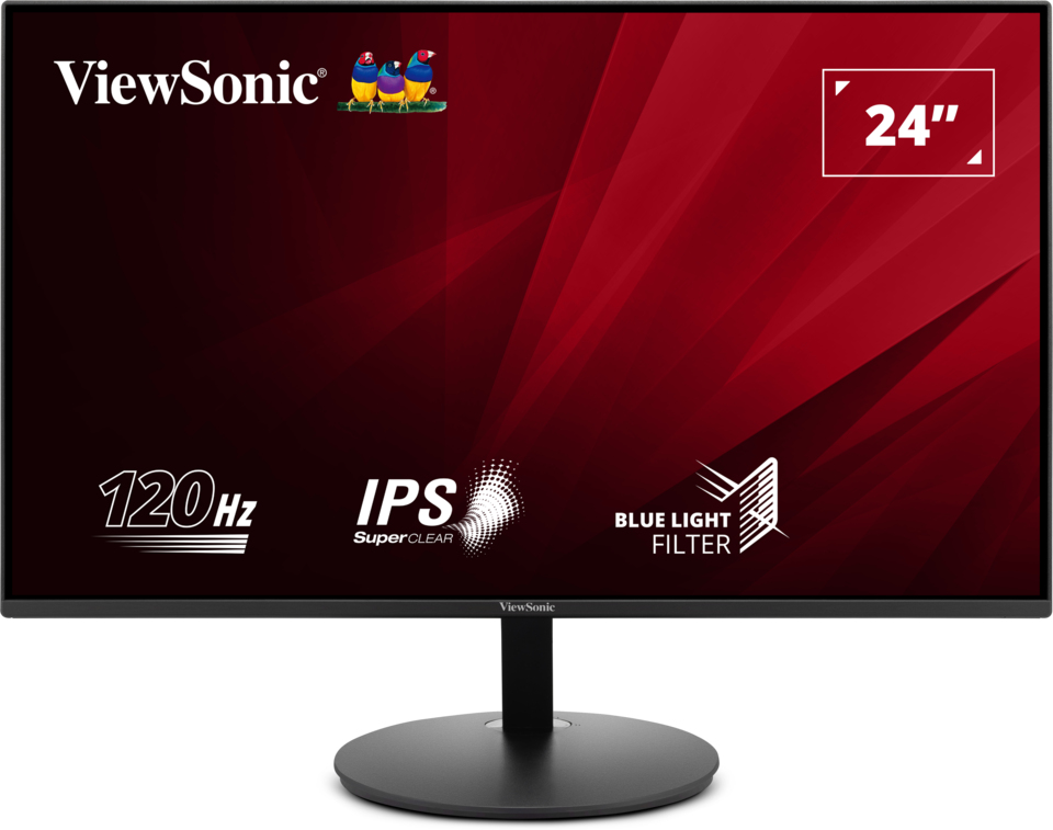 Viewsonic VA VA24E1-H computer monitor 61 cm (24") 1920 x 1080 Pixels Full HD LED Zwart