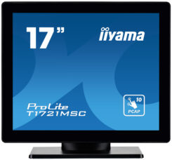 iiyama ProLite T1721MSC-B2 computer monitor 43,2 cm (17") 1280 x 1024 Pixels SXGA LED Touchscreen Tafelblad Zwart - Afbeelding 3