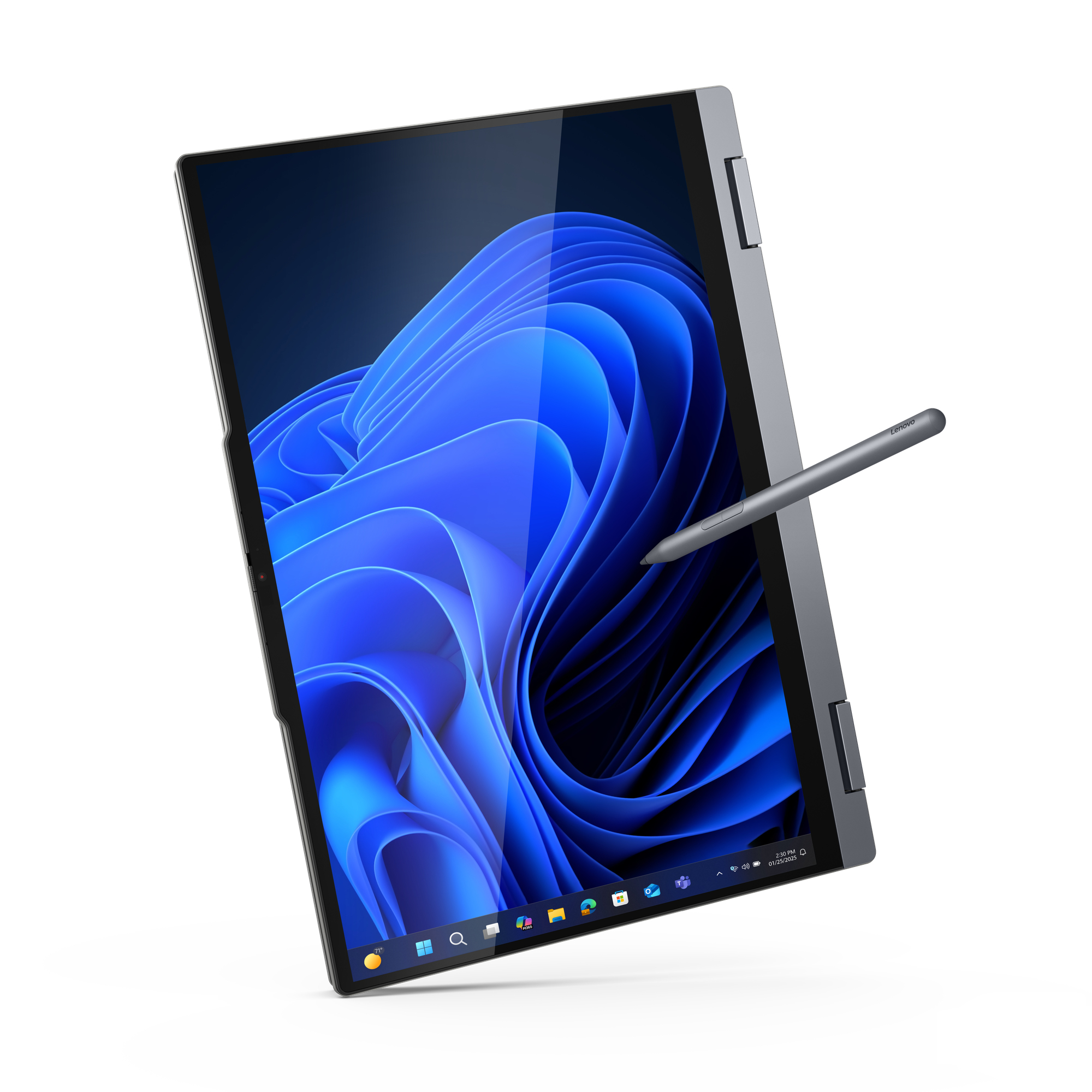 Lenovo ThinkBook 14 2-in-1 G5 IAU Intel Core Ultra 5 225U Hybride (2-in-1) 35,6 cm (14") Touchscreen WUXGA 16 GB DDR5-SDRAM 512 GB SSD Wi-Fi 6E (802.11ax) Windows 11 Pro US International Grijs - Afbeelding 17