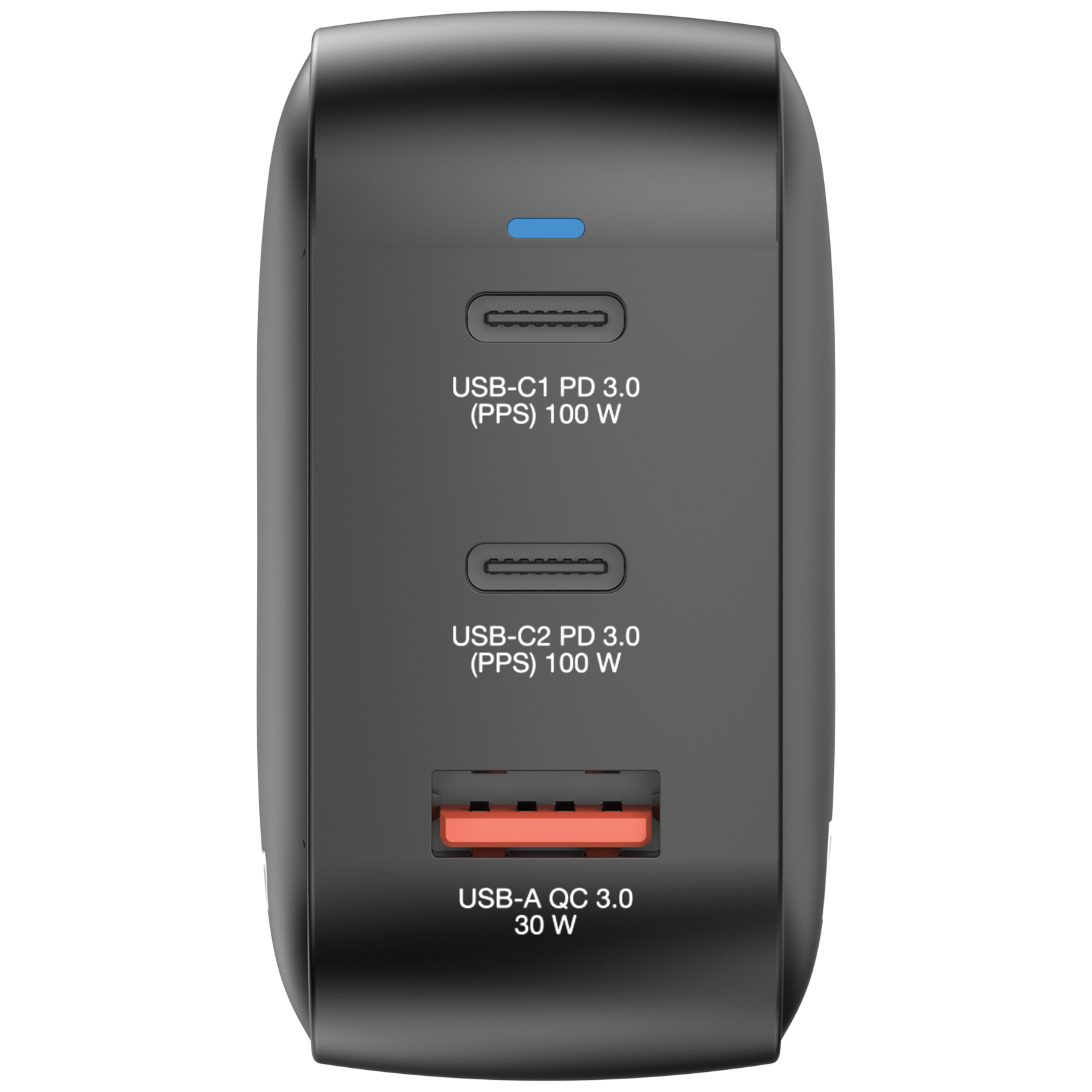 Verbatim GaN Charger 100W Universeel Zwart AC Snel opladen Binnen - Afbeelding 9