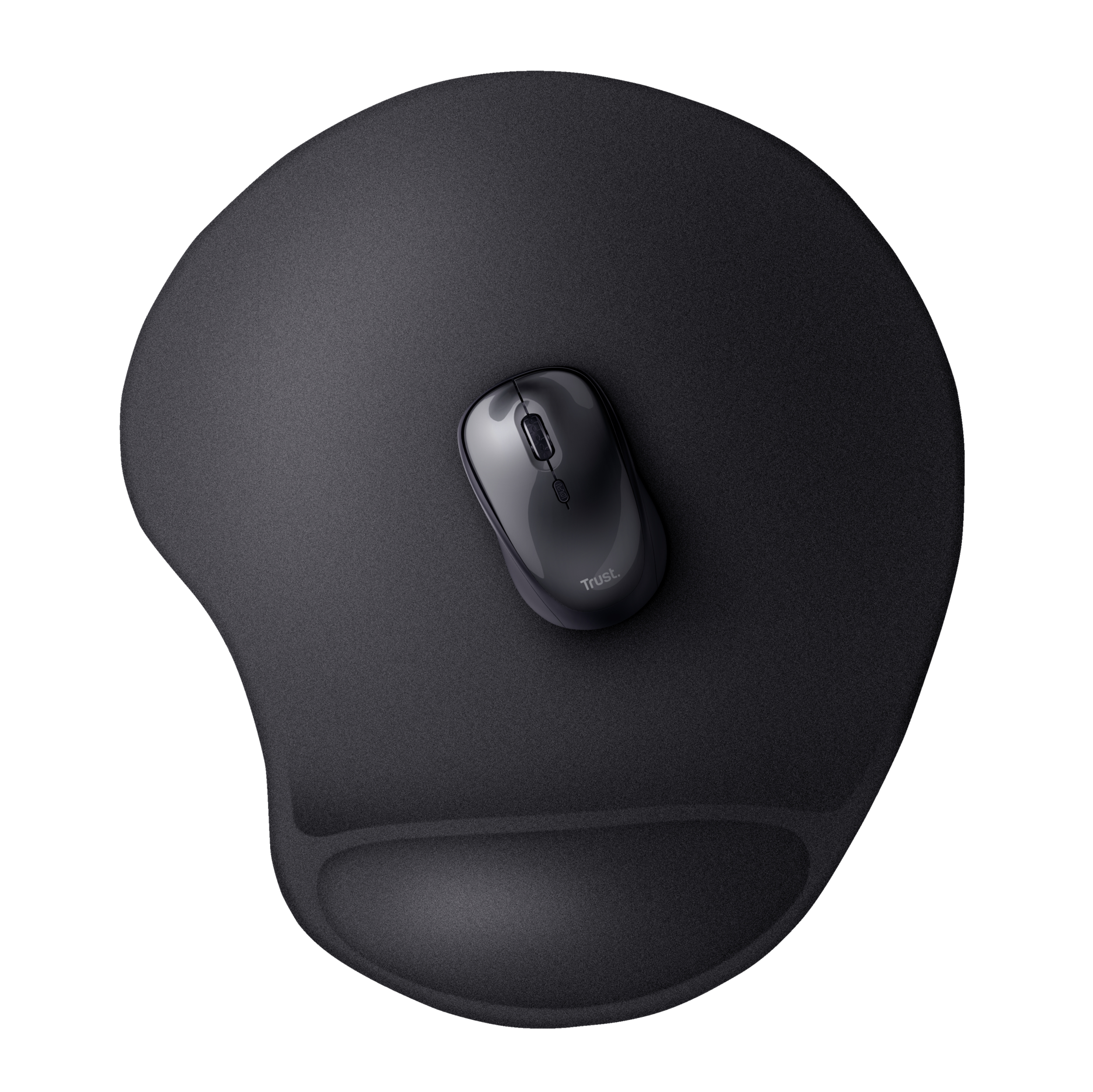 Trust Bigfoot XL - Gel Muismat - Zwart