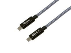 Equip 128427 USB-kabel USB 3.2 Gen 2x2 2 m USB C 20 Gbit/s 240 W Zwart - Afbeelding 3