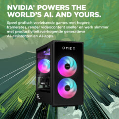 HP OMEN 35L GT16-0160nd Intel® Core™ i7 i7-14700F 16 GB DDR5-SDRAM 1 TB SSD NVIDIA GeForce RTX 5060 Windows 11 Home Tower PC Zwart - Afbeelding 7