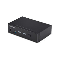 StarTech.com 2-Port DisplayPort KVM Switch, 4K 60Hz, DP 1.2, HDCP 1.4, EDID Beheer, 2-Port USB 3.0 Hub, 4x USB HID Poorten, TAA Compliant