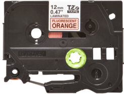 Brother TZE-B31 labelprinter-tape Zwart op fluorescerend oranje - Afbeelding 3
