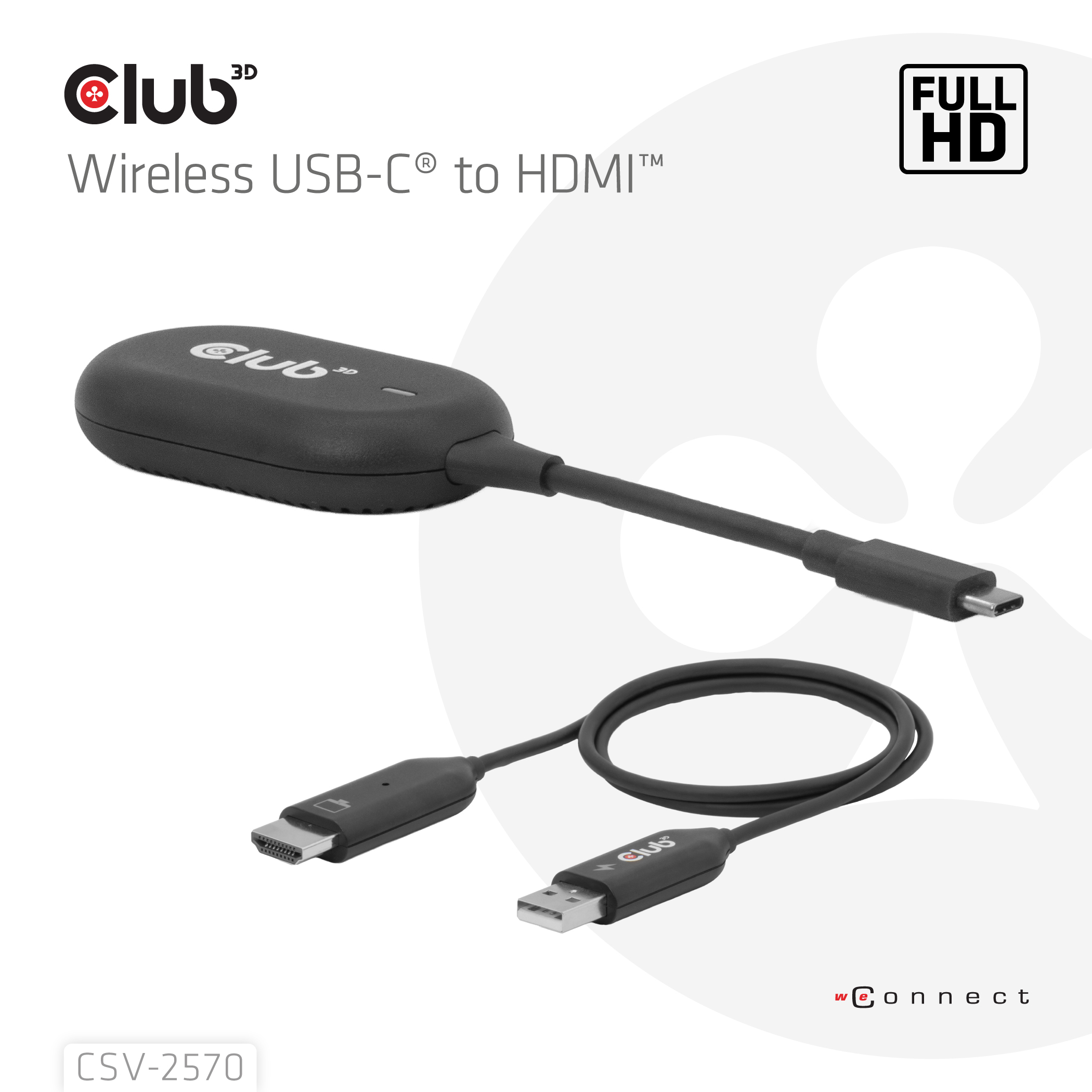 CLUB3D Wireless USB-C® to HDMI™ - Afbeelding 5