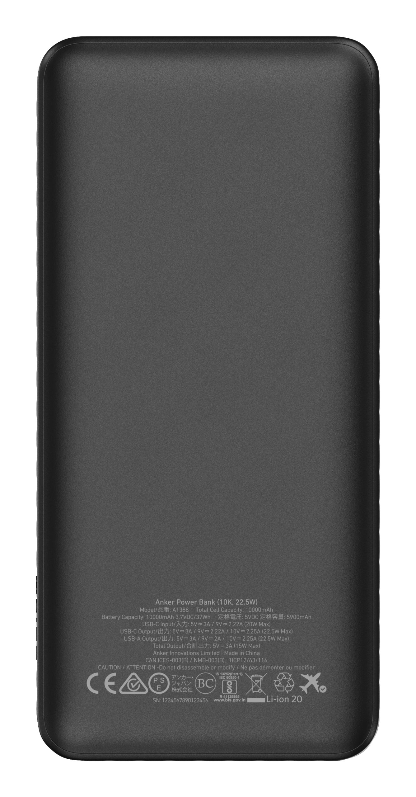 Anker A1388G11 powerbank 10000 mAh Zwart - Afbeelding 3