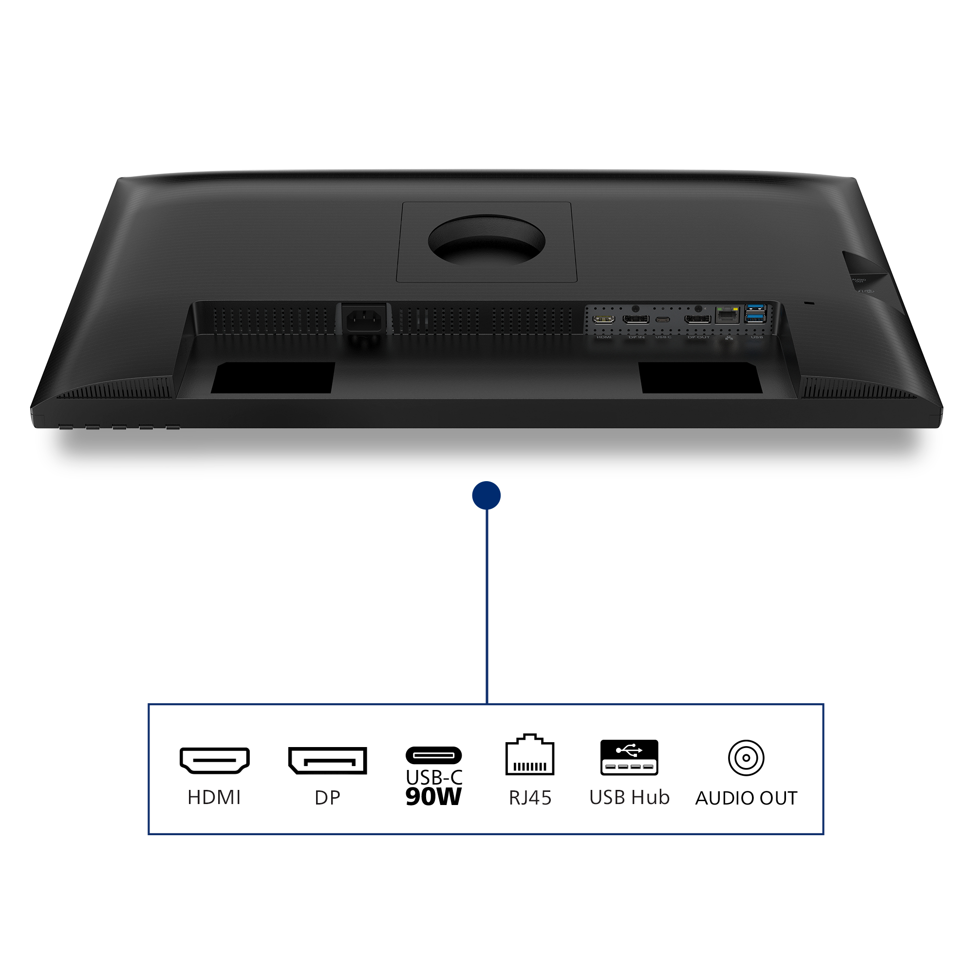 Philips 3000 series 27B2U3601/00 computer monitor 68,6 cm (27") 2560 x 1440 Pixels Quad HD LCD Zwart - Afbeelding 7