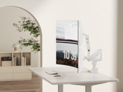 Equip 17“-35” Heavy Duty dubbele Monitorarm wit - Afbeelding 7