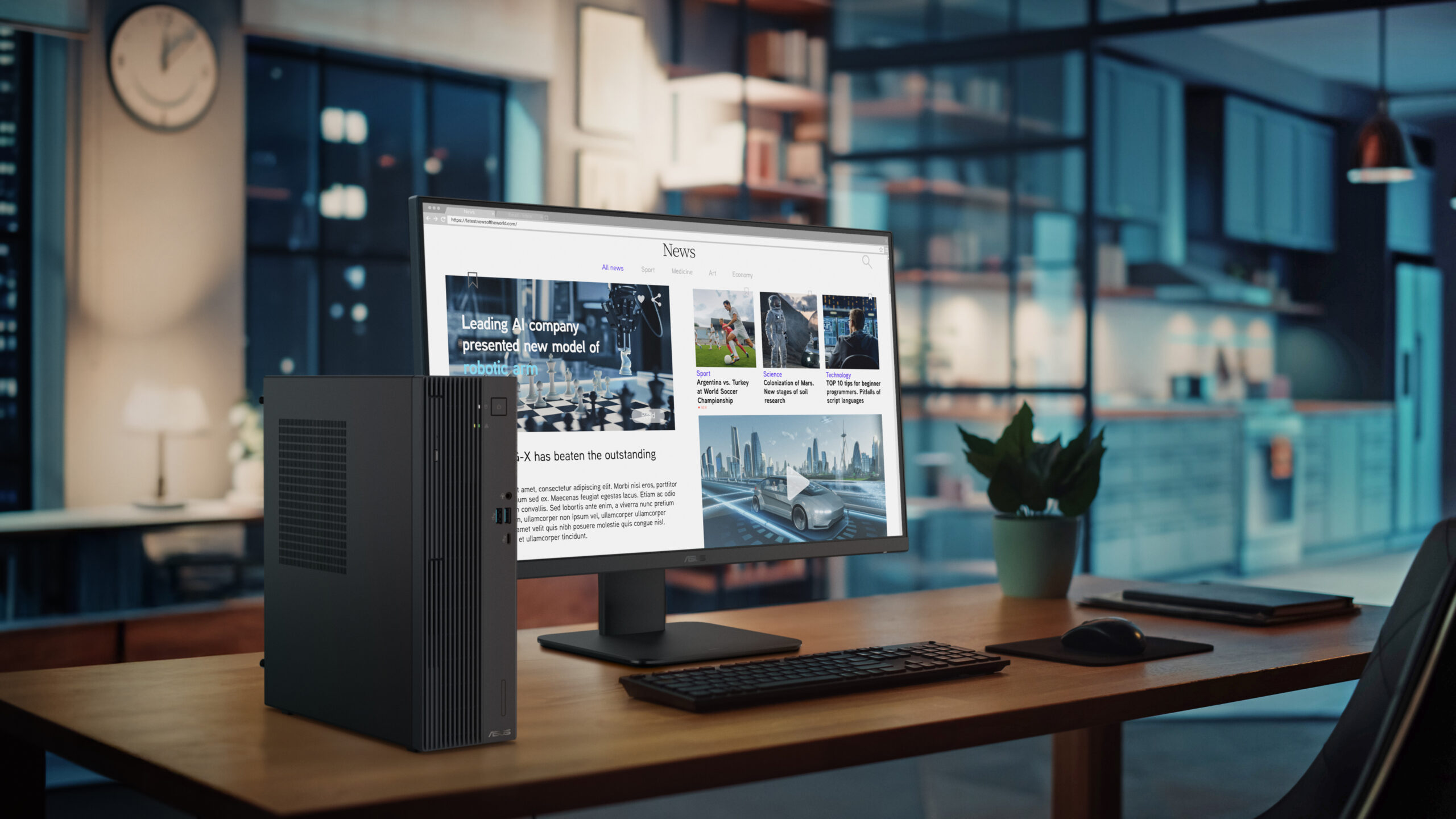 ASUS ExpertCenter P500 SFF P500SV-13620H001X Intel® Core™ i7 i7-13620H 16 GB DDR5-SDRAM 512 GB SSD Windows 11 Pro PC Grijs - Afbeelding 6