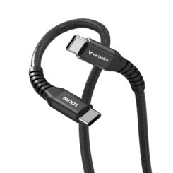 Verbatim Sync & Charge Magnetische Kabel - 100W USB-C naar USB-C 120 cm Zwart - Afbeelding 5