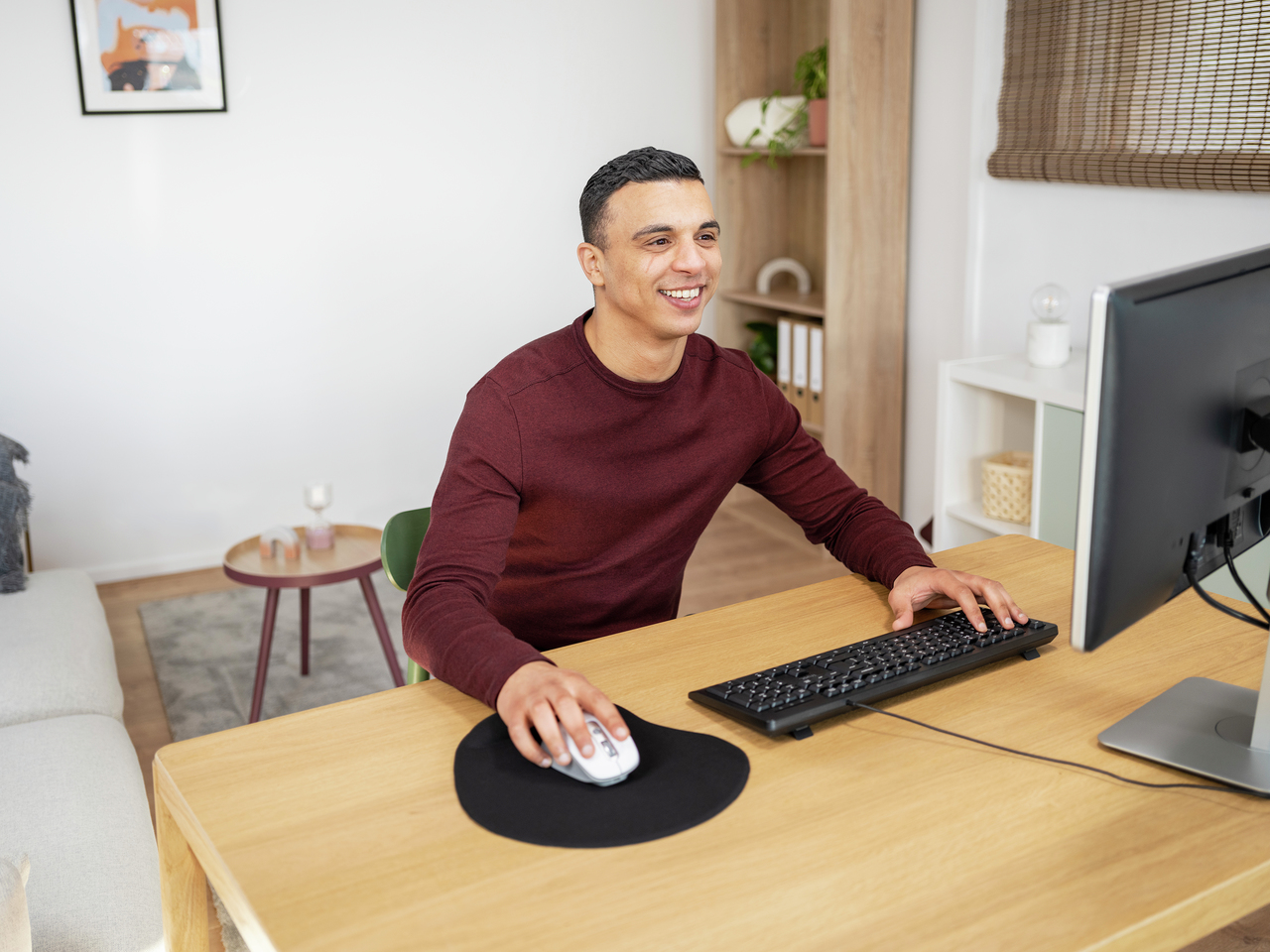 Trust Bigfoot XL - Gel Muismat - Zwart - Afbeelding 3