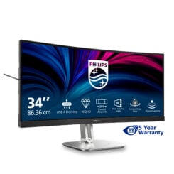 Philips 5000 series 34B2U5600C/00 computer monitor 86,4 cm (34") 3440 x 1440 Pixels Dual QHD LCD Grijs - Afbeelding 5