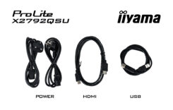 iiyama ProLite X2792QSU-B1 computer monitor 68,6 cm (27") 2560 x 1440 Pixels Quad HD LED Zwart - Afbeelding 19