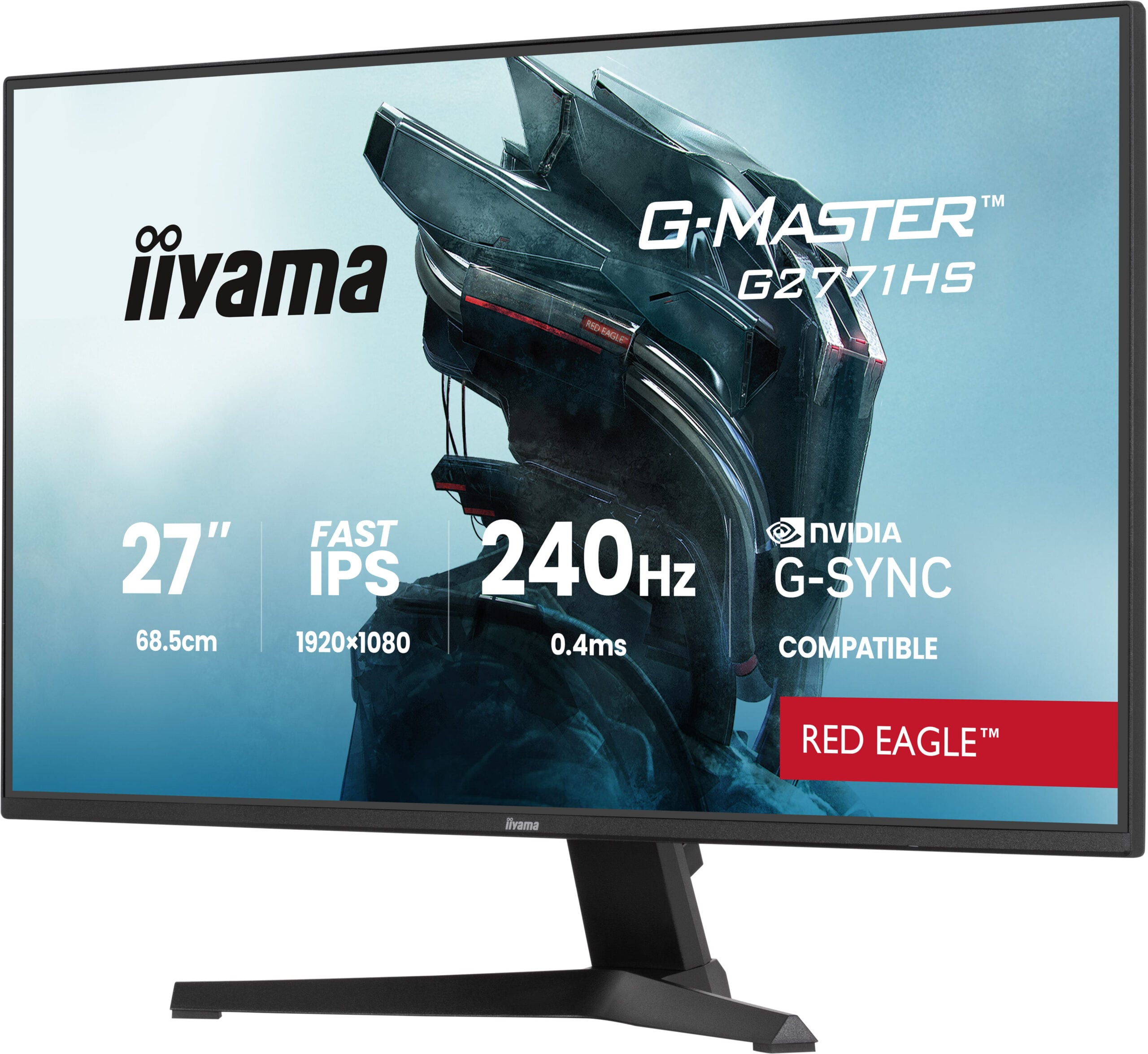 iiyama G-MASTER G2771HS-B1 computer monitor 68,6 cm (27") 1920 x 1080 Pixels Full HD Zwart - Afbeelding 3