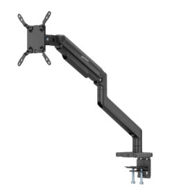 Manhattan Bureaubeugel voor TV’s en monitoren (Volledig Verstelbaar met veer), voor schermen 13"–42", met tafelklem of bladdoorvoer, VESA-compatibiliteit: van 75x75 tot 200x200 mm (controleer de afmetingen van de vier montagegaten aan de achterzijde), max. 20 kg - Afbeelding 2