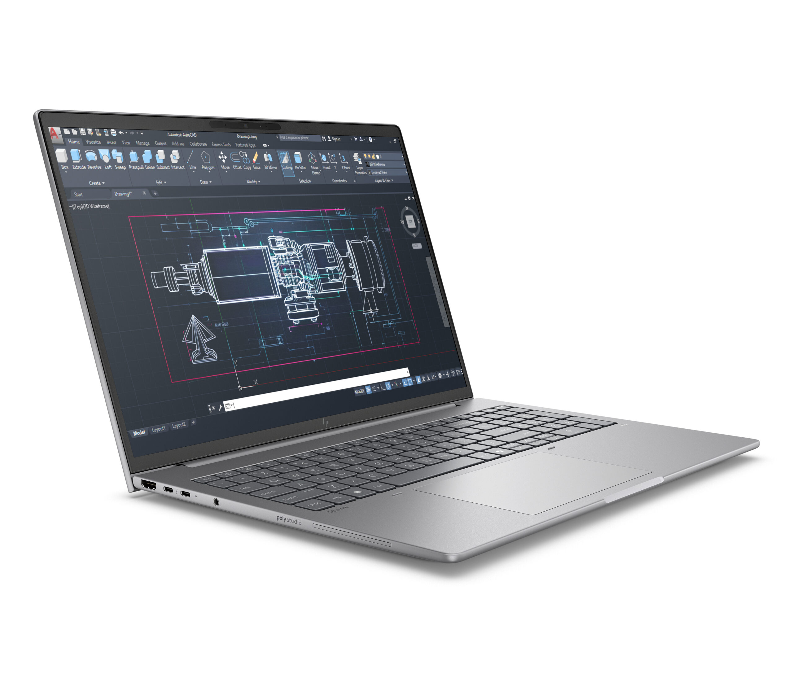 HP ZBook 8 G1i 16 Intel Core Ultra 9 285H Mobiel werkstation 40,6 cm (16") WUXGA 32 GB DDR5-SDRAM 1 TB SSD NVIDIA RTX 500 Ada Wi-Fi 7 (802.11be) Windows 11 Pro AI Workstation, AI PC Zilver - Afbeelding 3