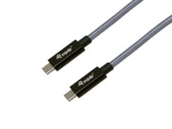 Equip 128426 USB-kabel USB 3.2 Gen 2x2 1 m USB C 20 Gbit/s 240 W Zwart - Afbeelding 2