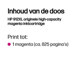 HP 912XL originele high-capacity magenta inktcartridge - Afbeelding 4