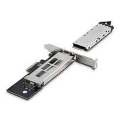 StarTech.com M.2 NVMe SSD naar PCIe x4 Hot-Swap Drive Bay met Verwisselbare Tray voor PCI Express Expansion Slot, Installatie zonder Gereedschap, PCIe 4.0/3.0 Mobiele Rack/Backplane, Vergrendelbaar, Incl. 2 sleutels - Afbeelding 4