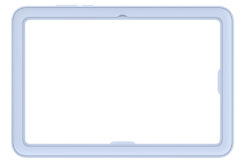 Samsung EF-JX730 27,9 cm (11") Hoes Blauw