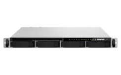 QNAP TS-h987XU-RP NAS Rack (1U) Intel Xeon E E-2334 16 GB DDR4 QuTS hero Zwart, Zilver