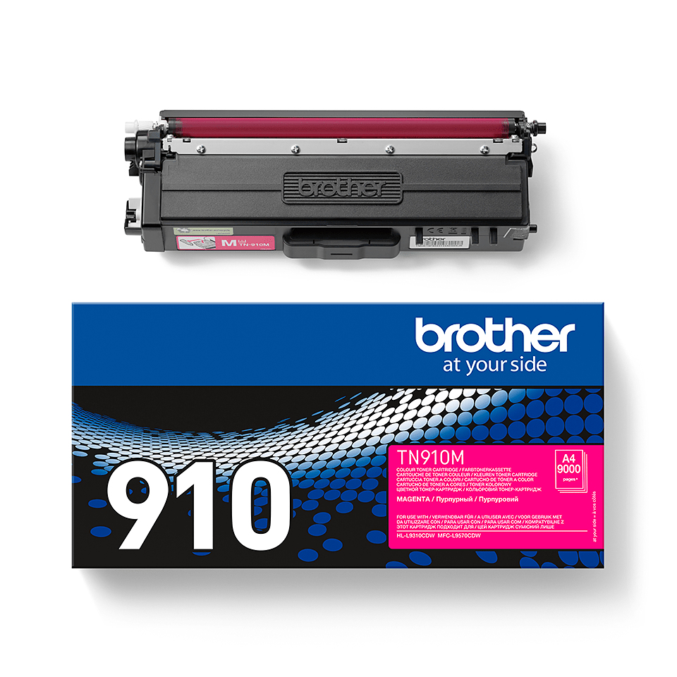 Brother TN-910M tonercartridge 1 stuk(s) Origineel Magenta - Afbeelding 5
