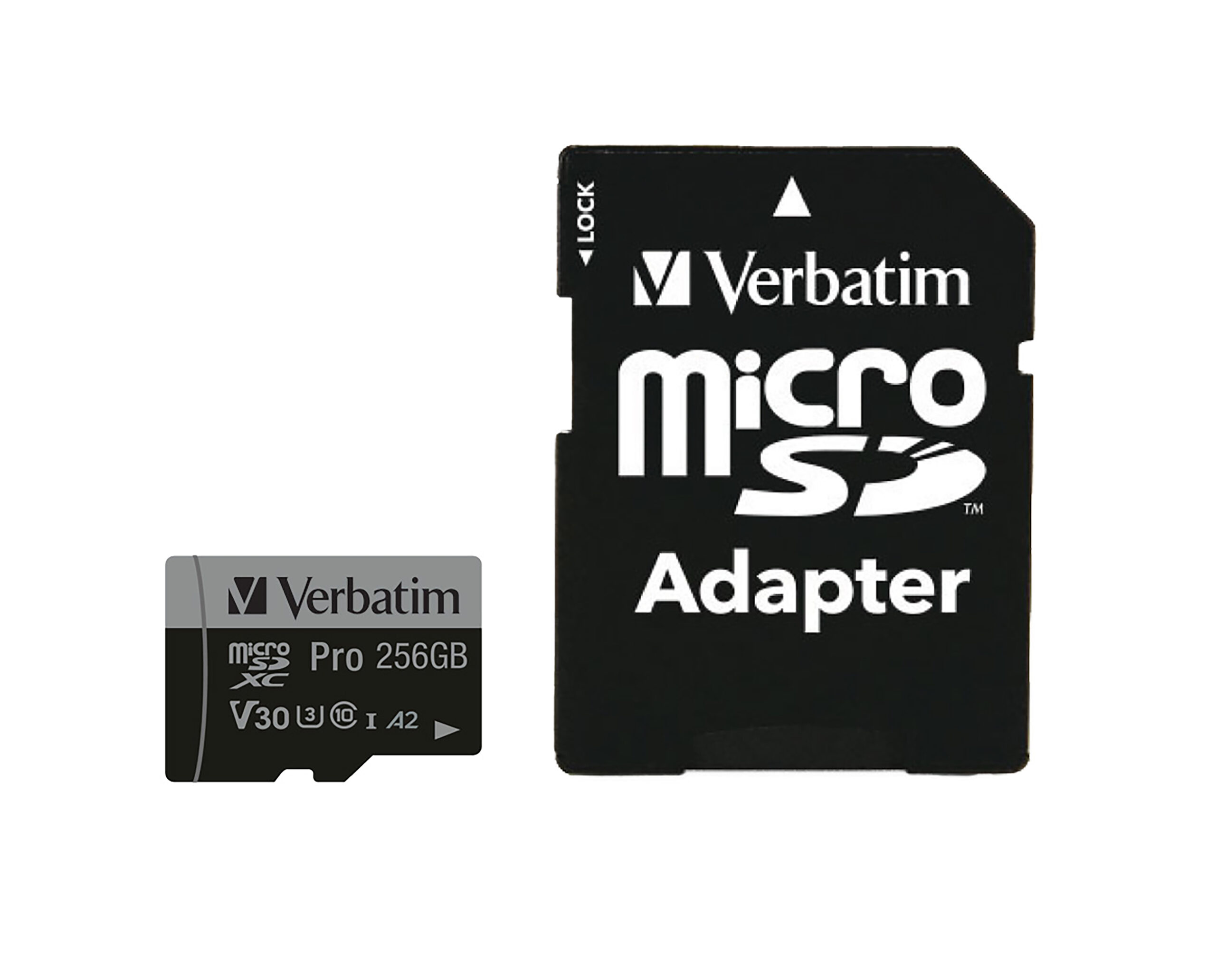 Verbatim Pro U3 256GB Micro SDXC Card - Afbeelding 3