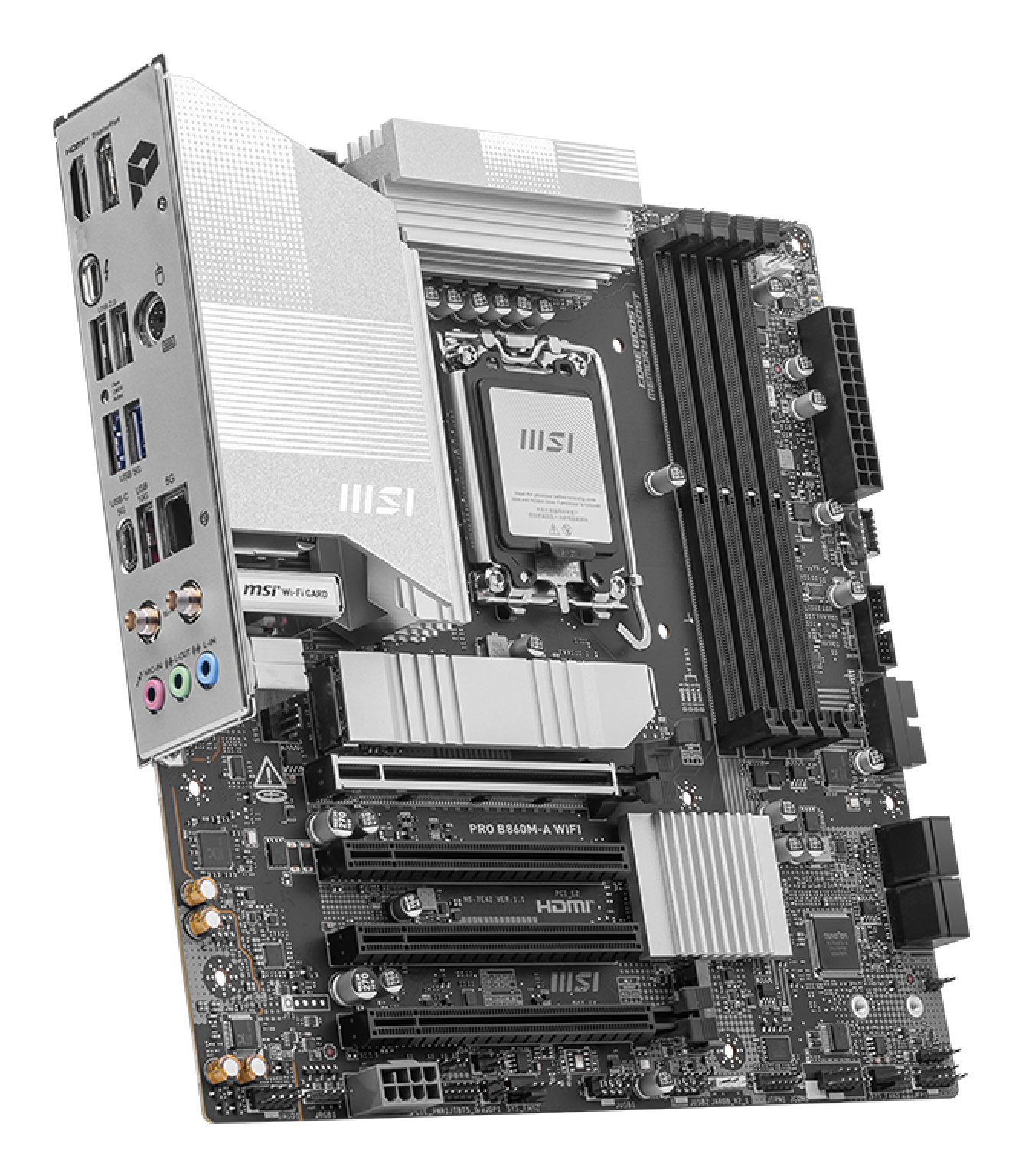 MSI PRO B860M-A WIFI moederbord Intel B860 LGA 1851 (Socket V1) micro ATX - Afbeelding 4
