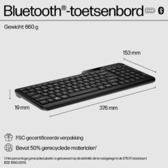HP 460 Bluetooth-toetsenbord voor meerdere apparaten - Afbeelding 4
