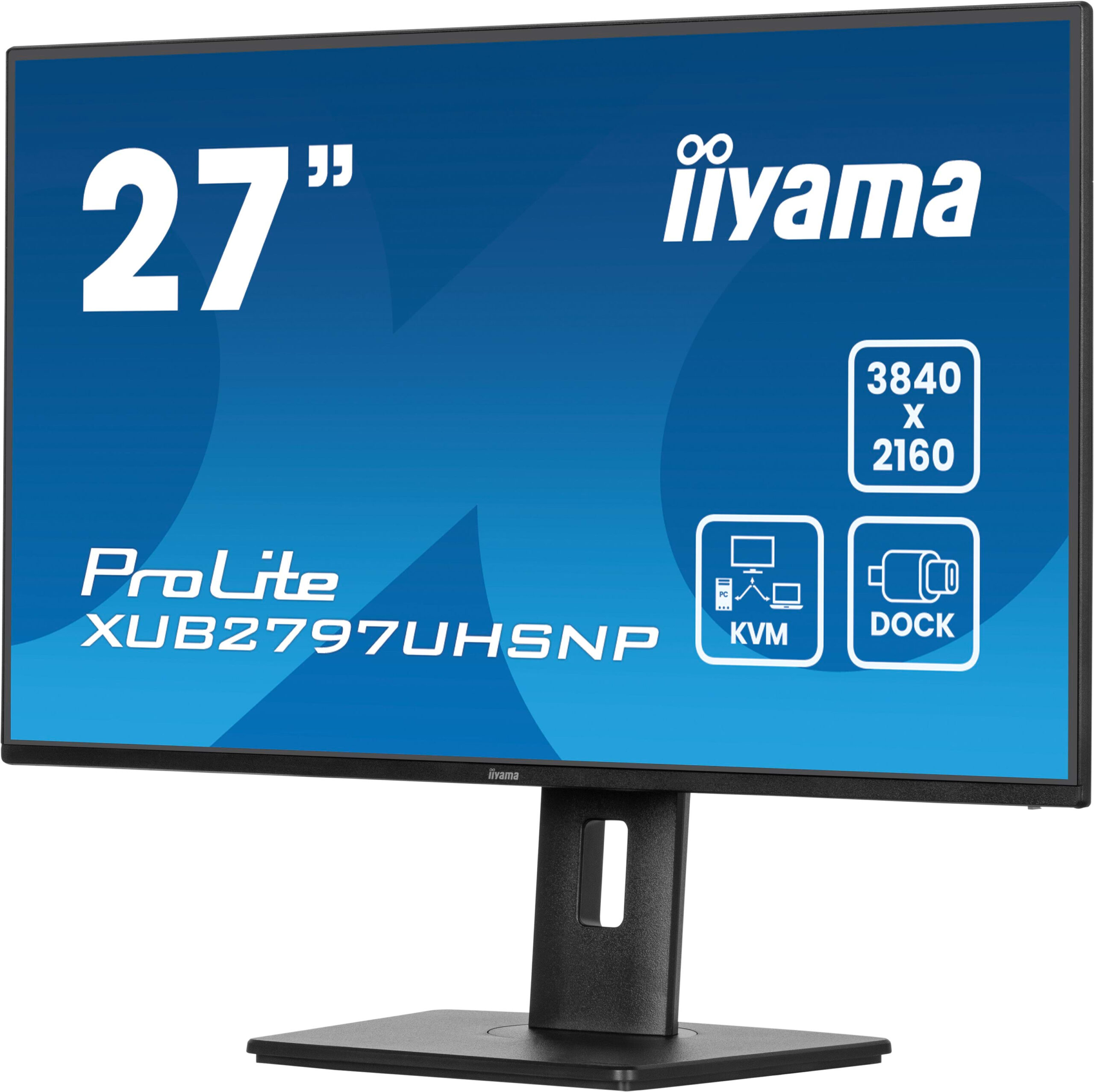 iiyama ProLite XUB2797UHSNP-B1 computer monitor 68,6 cm (27") 3840 x 2160 Pixels 4K Ultra HD LED Zwart - Afbeelding 7