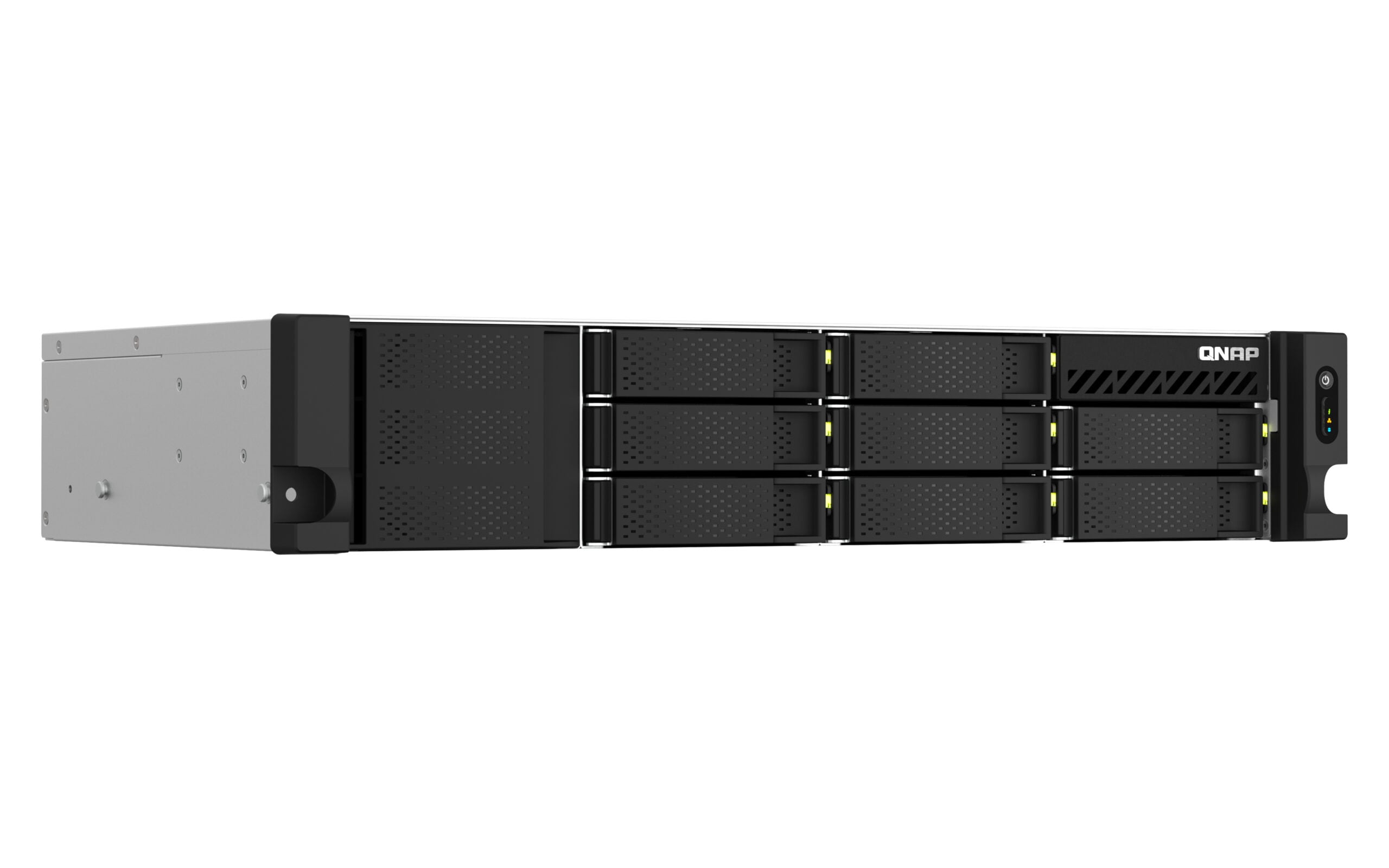 QNAP TS-864EU-RP NAS Rack (2U) Intel® Celeron® N5095 8 GB DDR4 0 TB QNAP Turbo System Zwart - Afbeelding 5