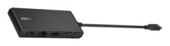 ASUS Dual 4K USB-C Dock DC201 Bedraad USB 3.2 Gen 2 (3.1 Gen 2) Type-C Zwart