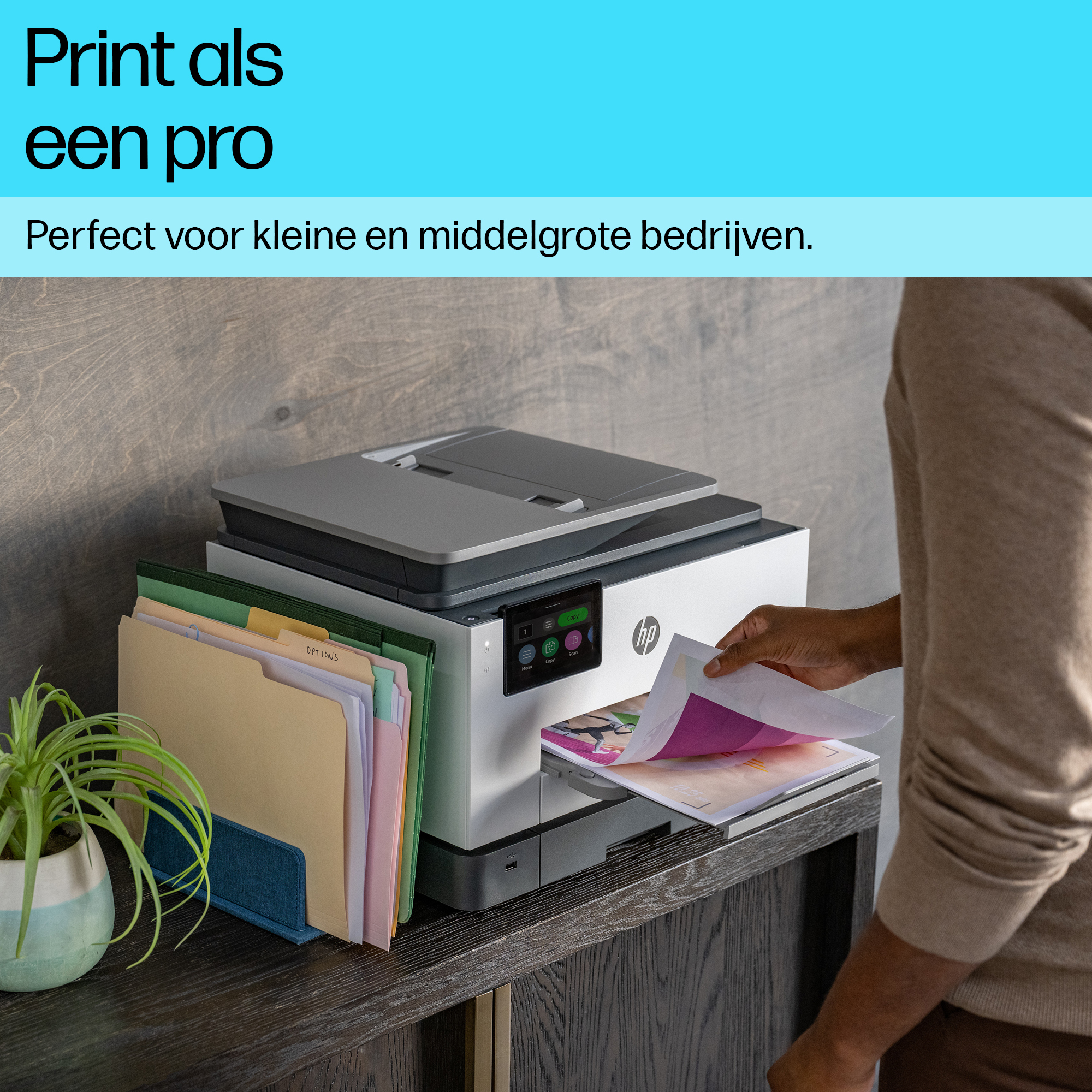 HP OfficeJet Pro 9132e Draadloos All-in-One Kleur Printer, Instant Ink; Dubbelzijdig printen - Afbeelding 10