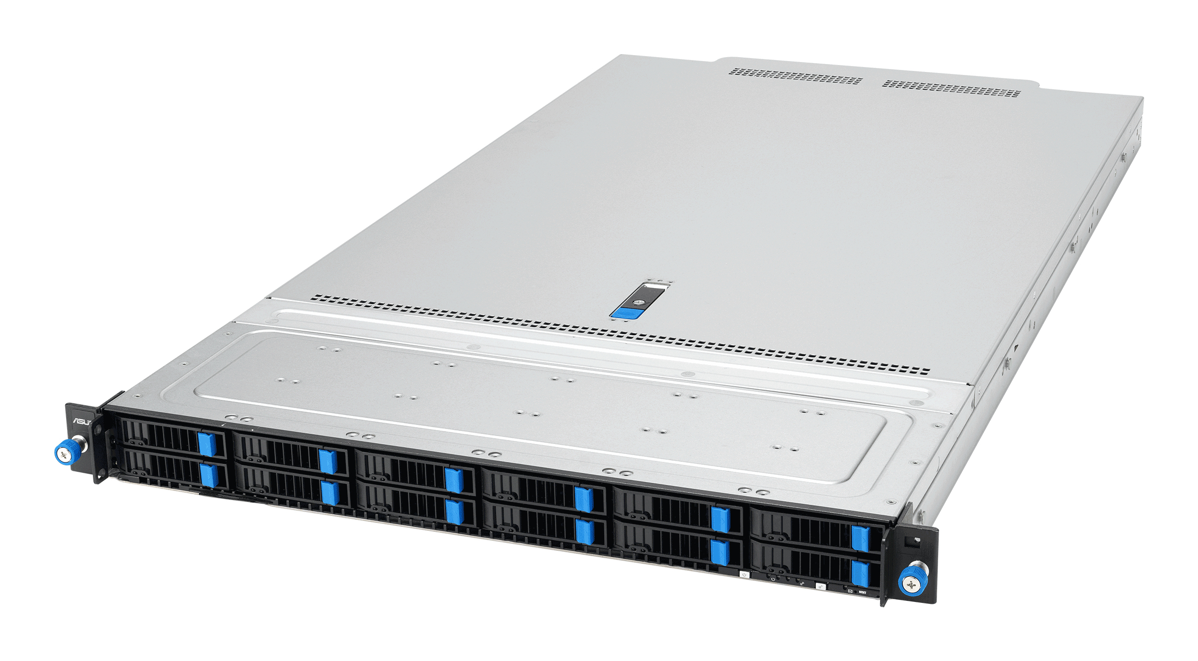ASUS RS700A-E13-RS12U LGA 6096P Rack (1U) Zwart, Zilver