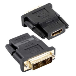 Techly DVI-D - HDMI M/F Zwart - Afbeelding 2