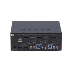StarTech.com 2-Port Dual-Monitor DisplayPort en HDMI KVM Switch, 4K 60Hz, 1x HDMI & 1x DP Monitor, 2-Port USB Hub, 5Gbps, 2x USB HID Ports, TAA Compliant - Afbeelding 5