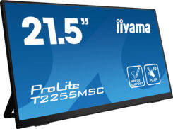 iiyama ProLite T2255MSC-B1 computer monitor 54,6 cm (21.5") 1920 x 1080 Pixels Full HD LCD Touchscreen Zwart