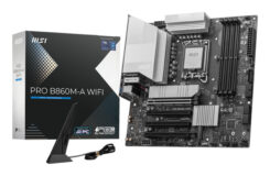 MSI PRO B860M-A WIFI moederbord Intel B860 LGA 1851 (Socket V1) micro ATX