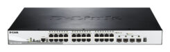 D-Link DGS-1510-28XMP Managed L2/L3 Gigabit Ethernet (10/100/1000) Power over Ethernet (PoE) Zwart, Grijs - Afbeelding 2