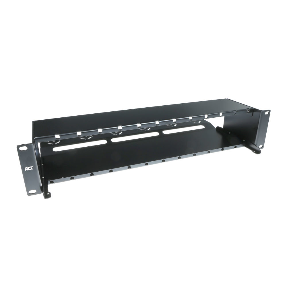 ACT Fiber panel High Density 2HE voor 12 MTP®-MPO cassettes / keystone adapterplaten - Afbeelding 3