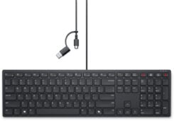 DELL Pro bekabeld samenwerkingstoetsenbord - KB525C - VS internationaal (QWERTY)