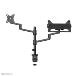 Neomounts DS20-425BL2 Monitorarm met laptophouder 17-27" - ruimtebesparend - Afbeelding 4