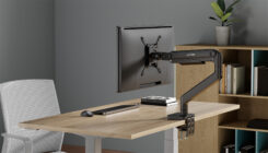 Manhattan Bureaubeugel voor TV’s en monitoren (Volledig Verstelbaar met veer), voor schermen 13"–42", met tafelklem of bladdoorvoer, VESA-compatibiliteit: van 75x75 tot 200x200 mm (controleer de afmetingen van de vier montagegaten aan de achterzijde), max. 20 kg - Afbeelding 12