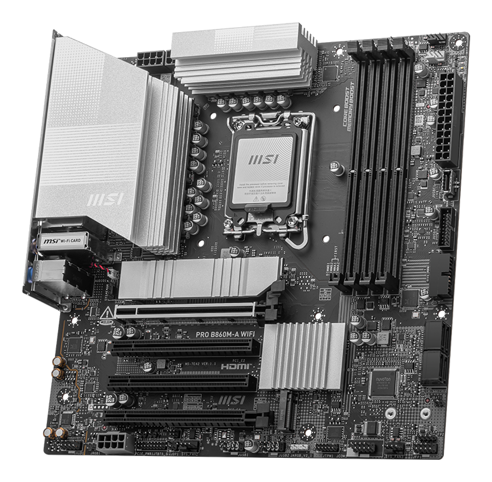 MSI PRO B860M-A WIFI moederbord Intel B860 LGA 1851 (Socket V1) micro ATX - Afbeelding 5