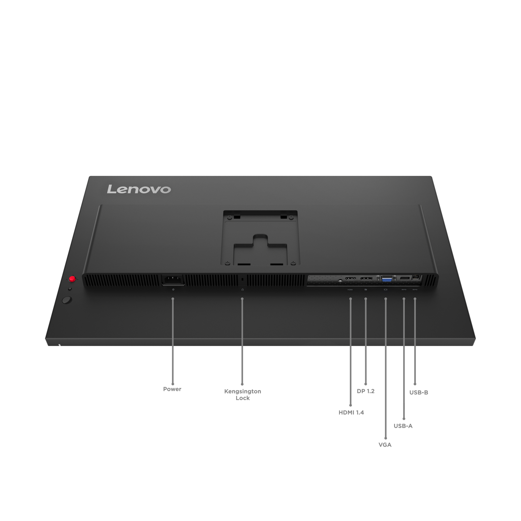 Lenovo ThinkVision T27-40 computer monitor 68,6 cm (27") 1920 x 1080 Pixels Full HD LED Zwart - Afbeelding 13