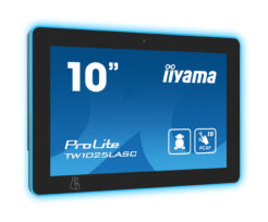 iiyama TW1025LASC-B1PNR scherm voor vergaderzalen 25,6 cm (10.1") 1280 x 800 Pixels LED 802.11b, 802.11g, Wi-Fi 4 (802.11n) Zwart Kunststof Bluetooth