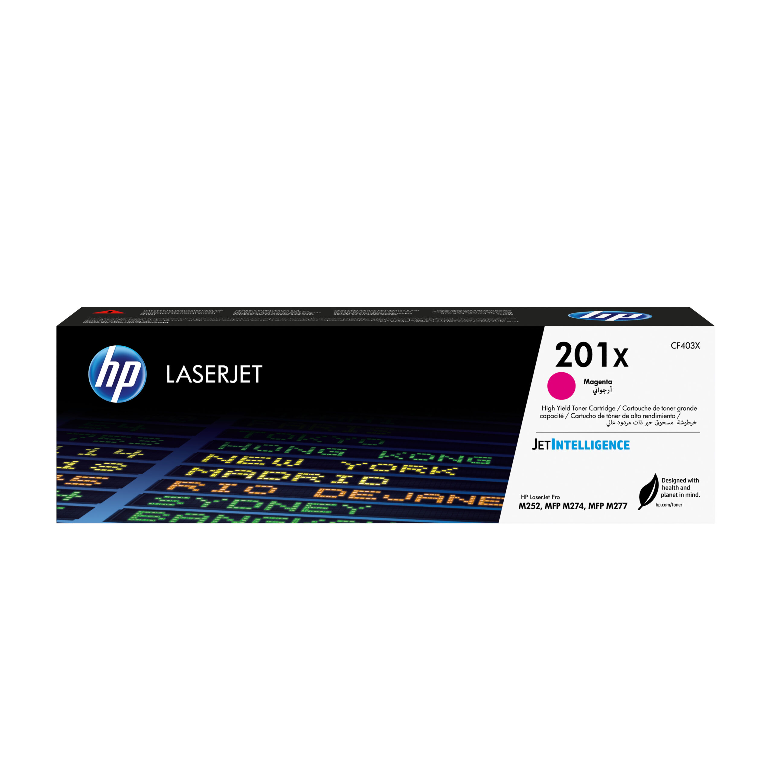 HP 201X originele high-capacity magenta LaserJet tonercartridge - Afbeelding 2