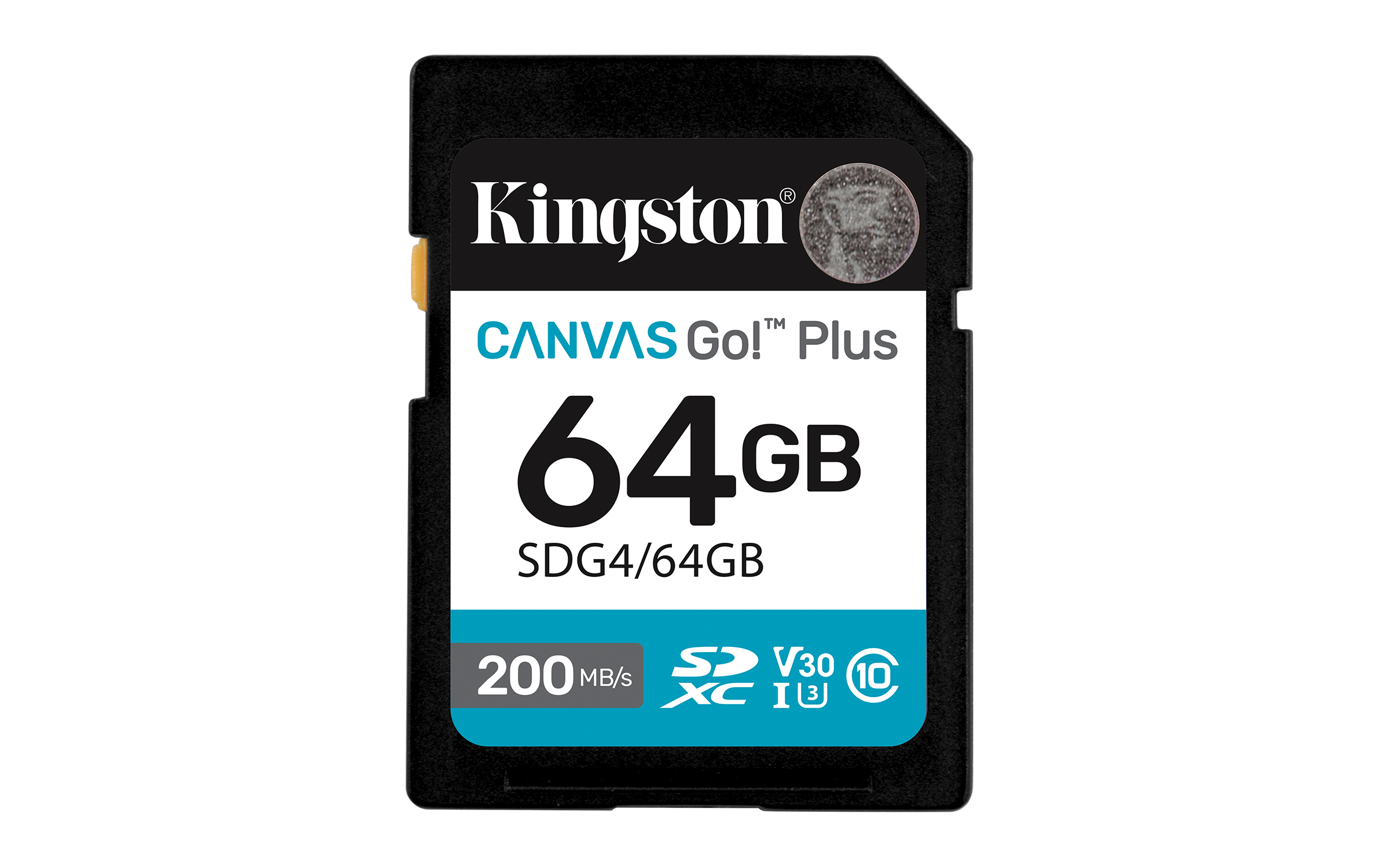Kingston Technology Canvas Go! Plus 64GB SDXC Canvas Go Plus Gen4 200MB/s C10 UHS-I U3 V30 - Afbeelding 2